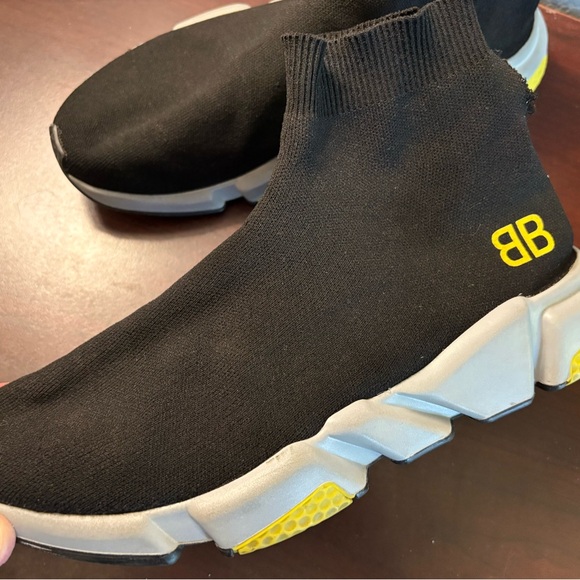 Balenciaga Speed Trainer Mid BB Black & Yellow
Men’s 11 *See Notes* - Picture 7 of 12